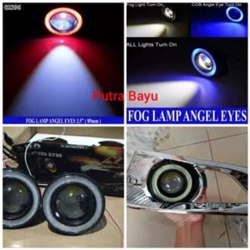 Foglamp Variasi LED Eagle Eyes Universal