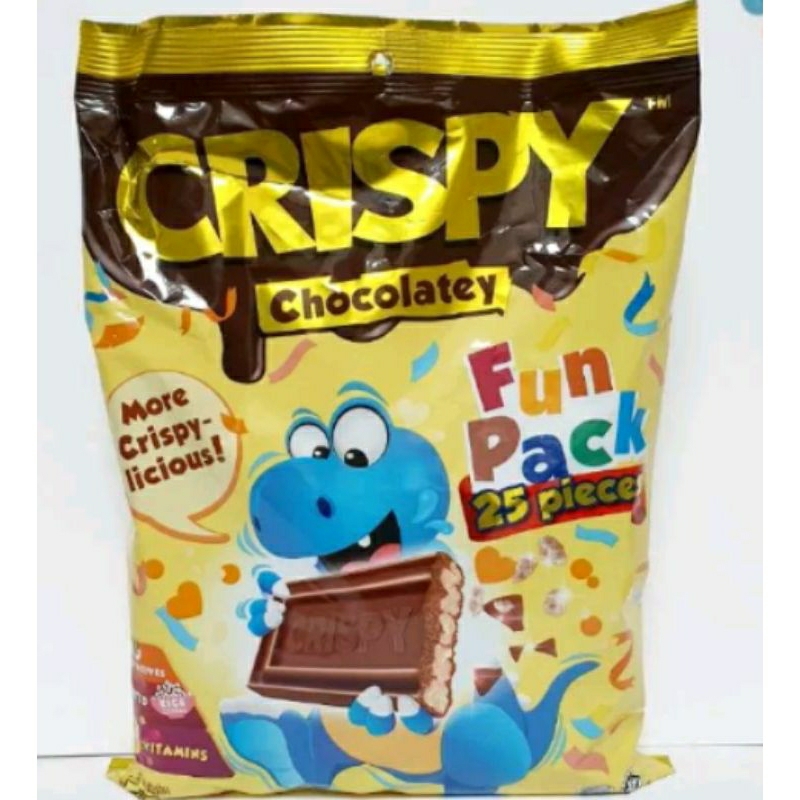 

chocolate crispy 25pcs