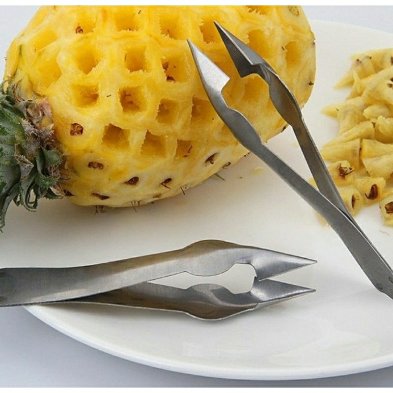 Penjepit Capitan Mata Nanas Pisau Buah Nanas Pisau Dapur Kitchen set