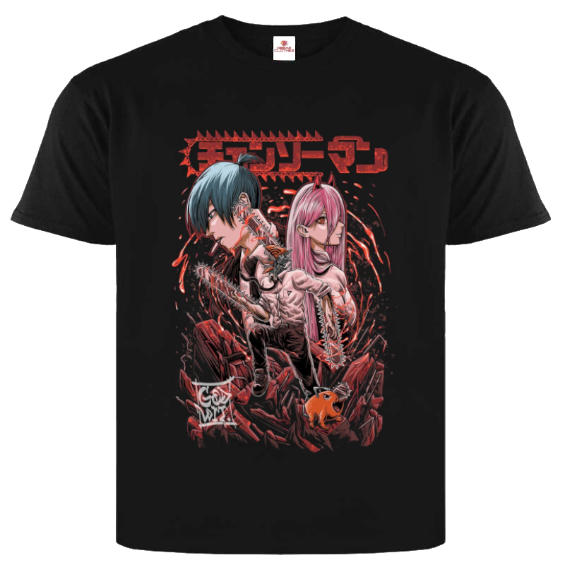 Kaos Anime / Kaos Chainsaw Man Metal Poster