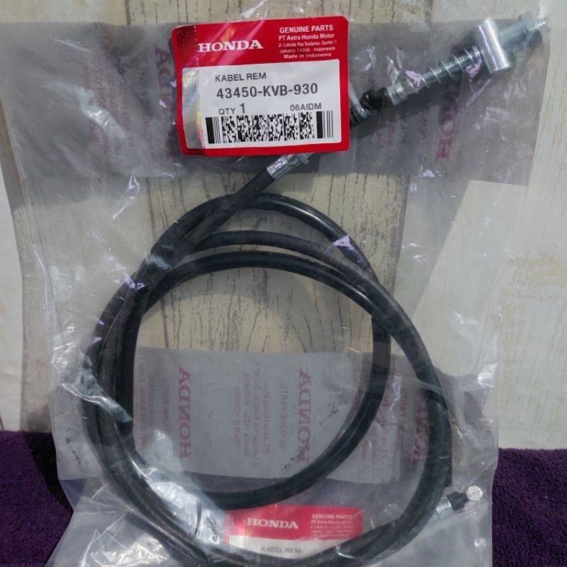 Kabel Rem Belakang Vario Beat Karbu