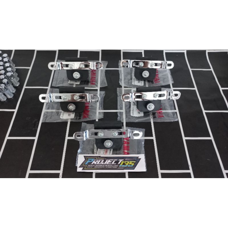 DUDUKAN PLAT NOMOR DUDUKAN NOPOL BELAKANG RX KING PLAT CHROME✨️