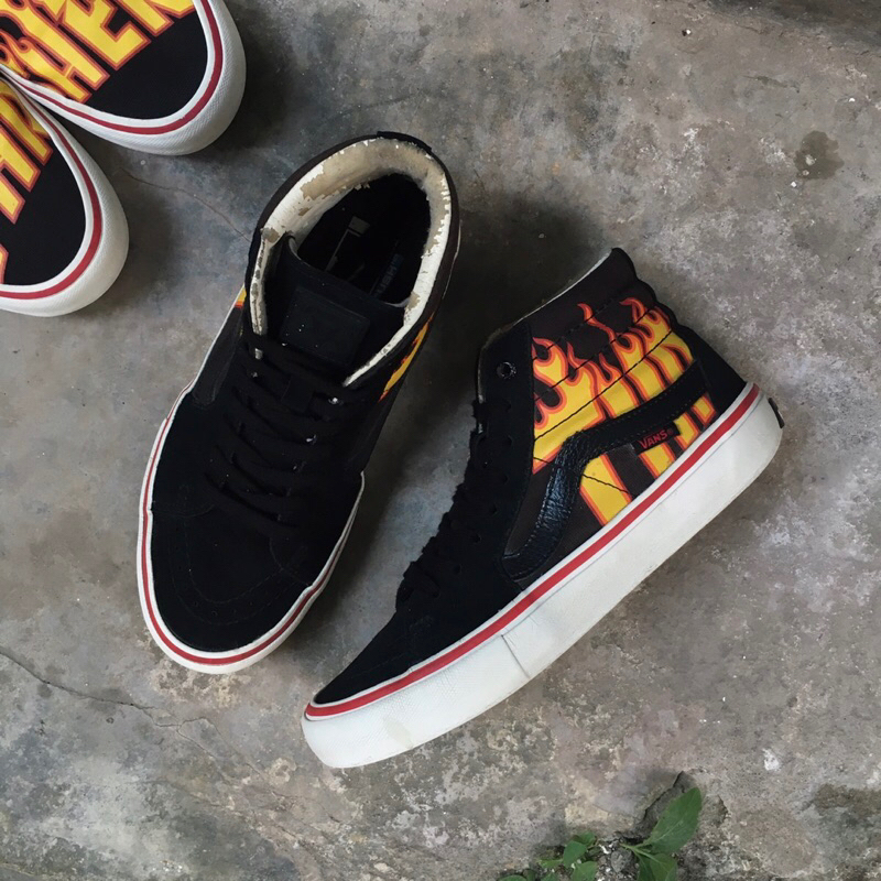 VANS X THRASHER SK8-HI PRO ORIGINAL 100% TERJAMIN
