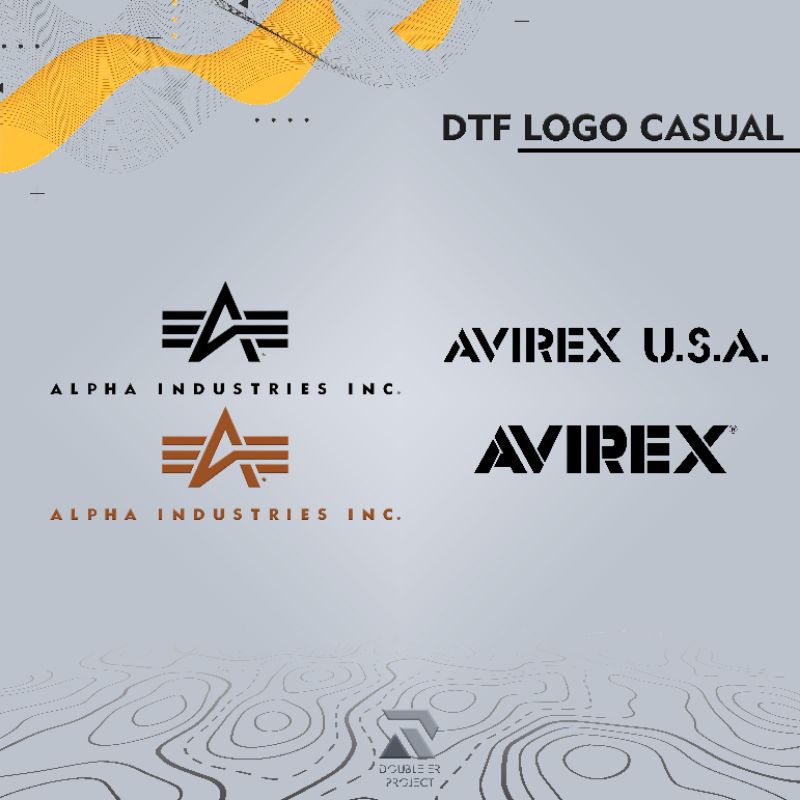 

LOGO CASUAL 3 DTF SABLON PRESS SETRIKA