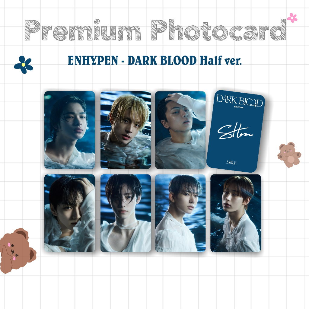 PHOTOCARD PC PREMIUM ENHYPEN 1 SET 7member