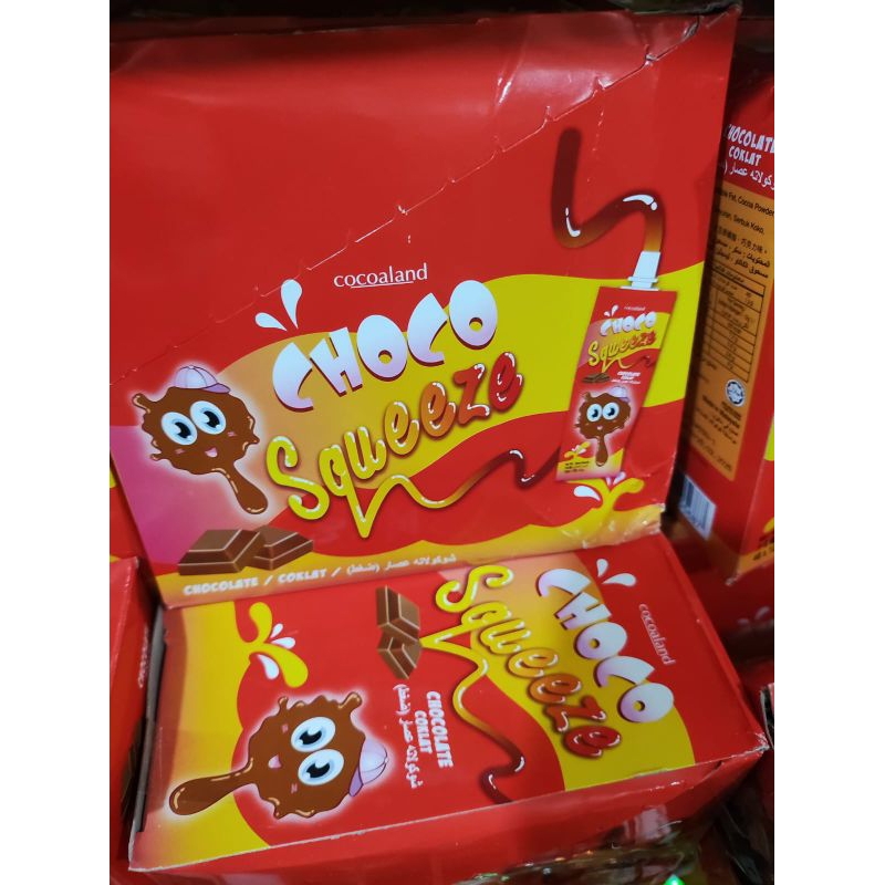 

choco squeeze cocoaland original malaysia