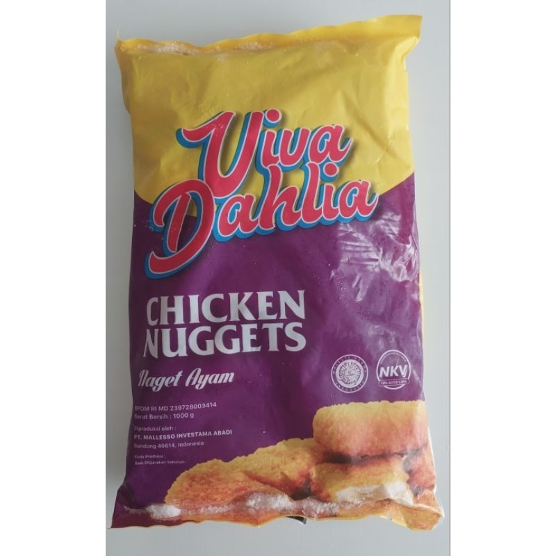 

Chicken Nuget Viva Dahlia 1 kg