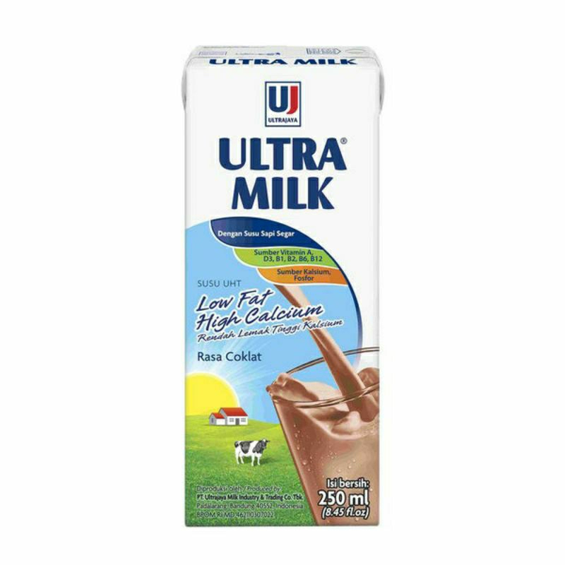 

ULTRA MILK Low Fat 250ml All Varian