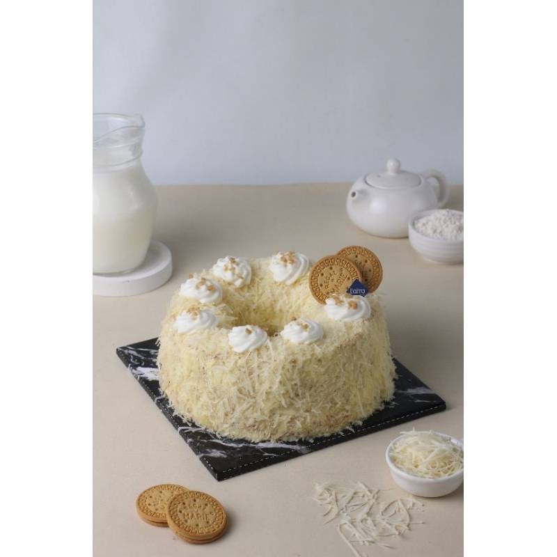 

Double Cheese Chiffon Cake