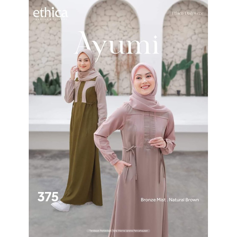 ETHICA GAMIS AYUMI 375 | GAMIS ETHICA AYUMI TERBARU TERMURAH | GAMIS REMAJA KONDANGAN