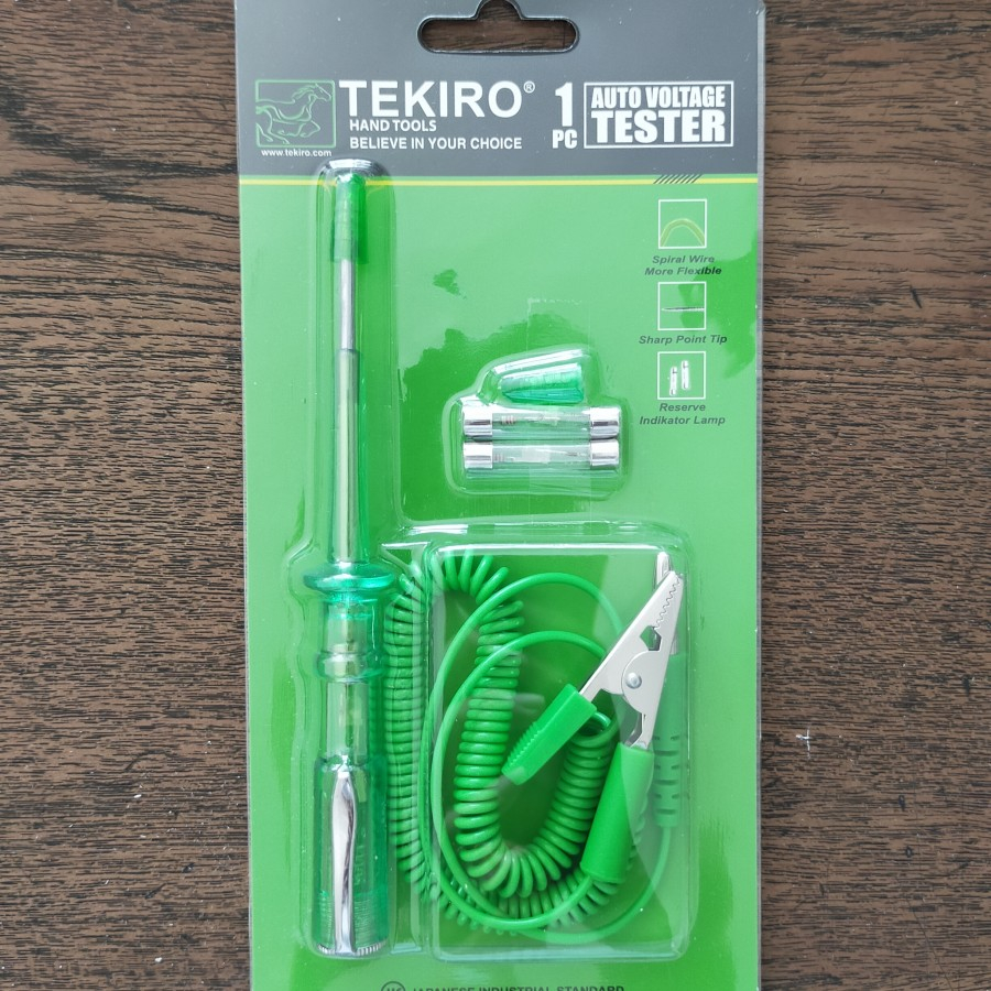 Tekiro Obeng Tespen Aki Auto Voltage Tester