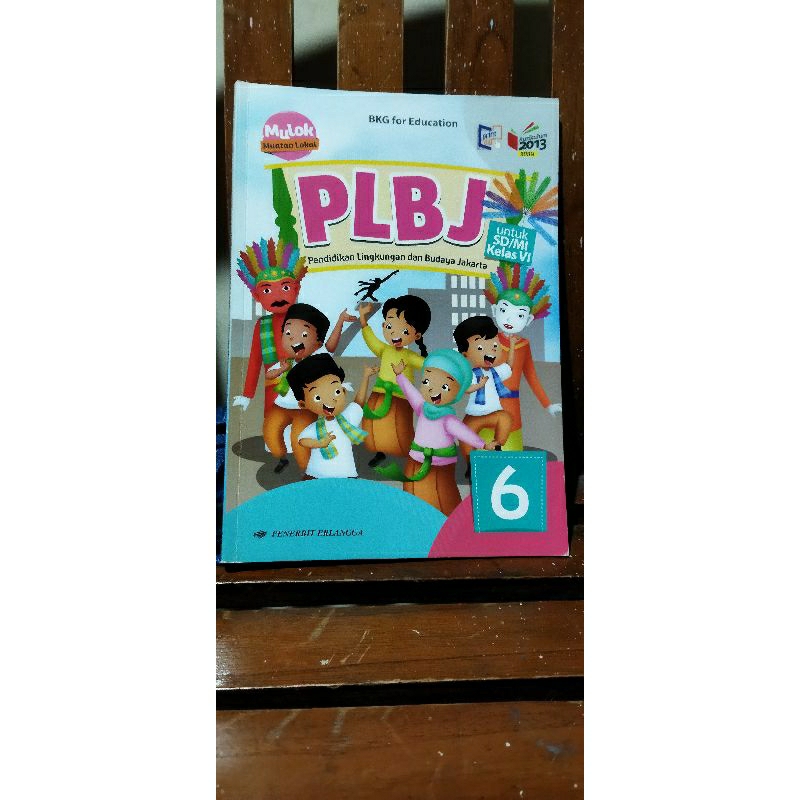 Buku bekas PlBJ kelas 6 Penerbit Erlangga
