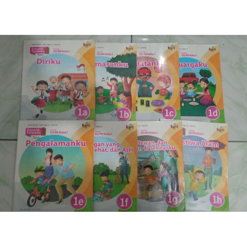 buku tematik terpadu kelas 1 SD