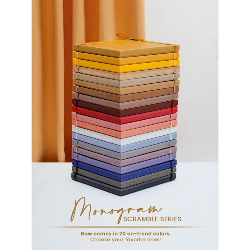 NEW Monogram Scramble Buttonscraves