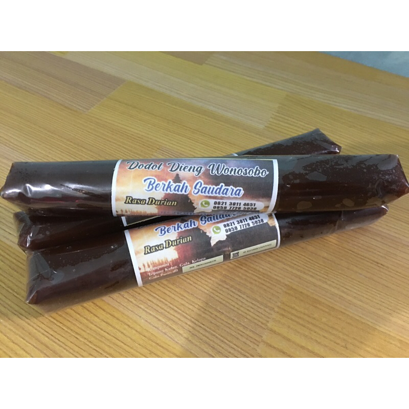 

Dodol Rasa Durian || Dodol Dieng wonosobo 200 gr