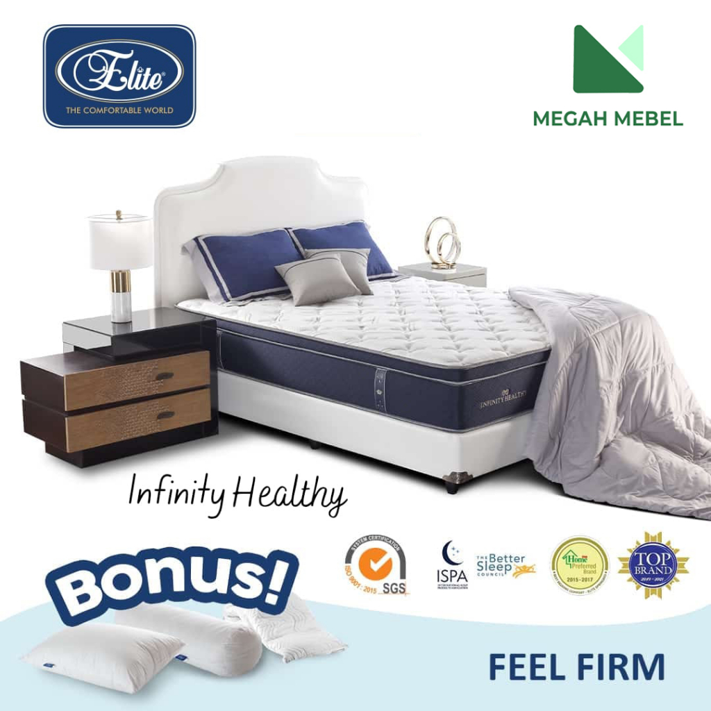 Elite Springbed Tipe Infinity Healthy Kasur Kesehatan