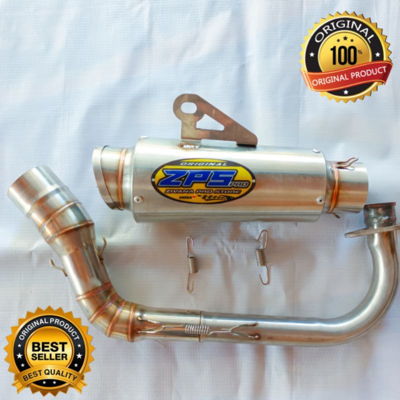 kenalpot racing zps pro original drag all matic beat Mio Scoopy Genio Vario NMAX aerox X-Ride Fino p