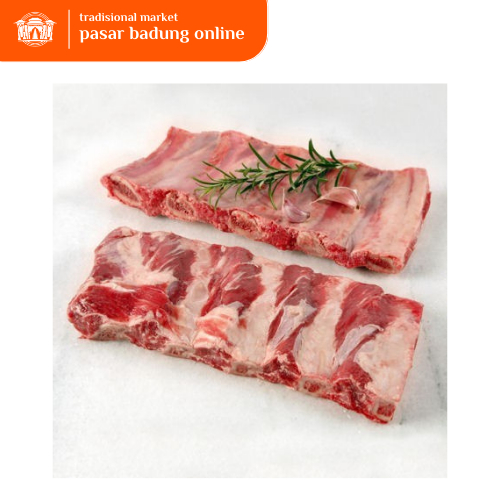 

Iga Sapi Kualitas Super Daging Tebal Beef Ribs 1kg