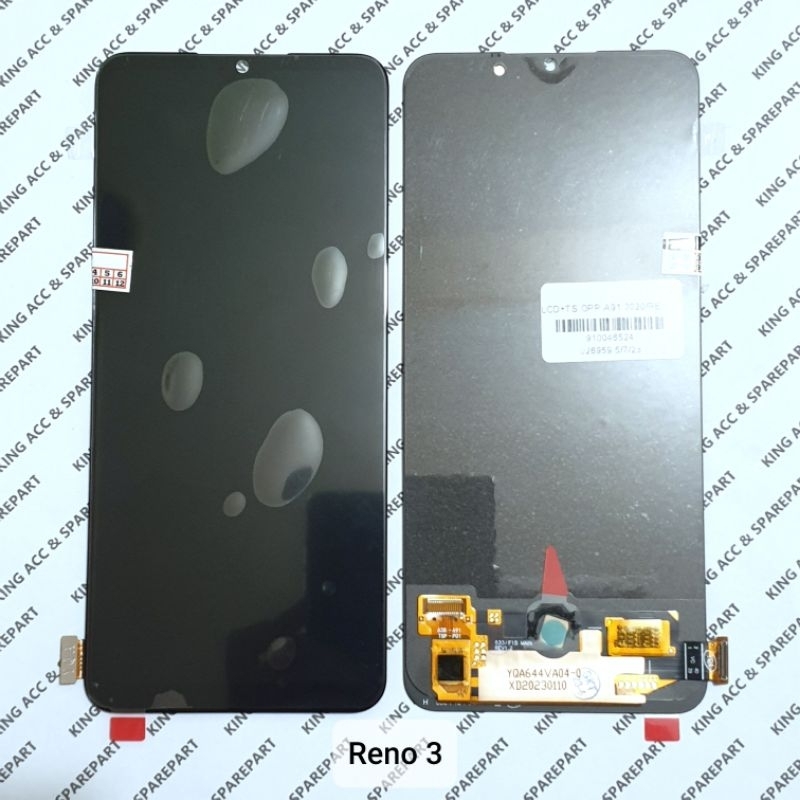 LCD TOUCHSCREEN OPPO RENO 3 OPPO A91 ORIGINAL OLED FINGERPRINT FUNGSI