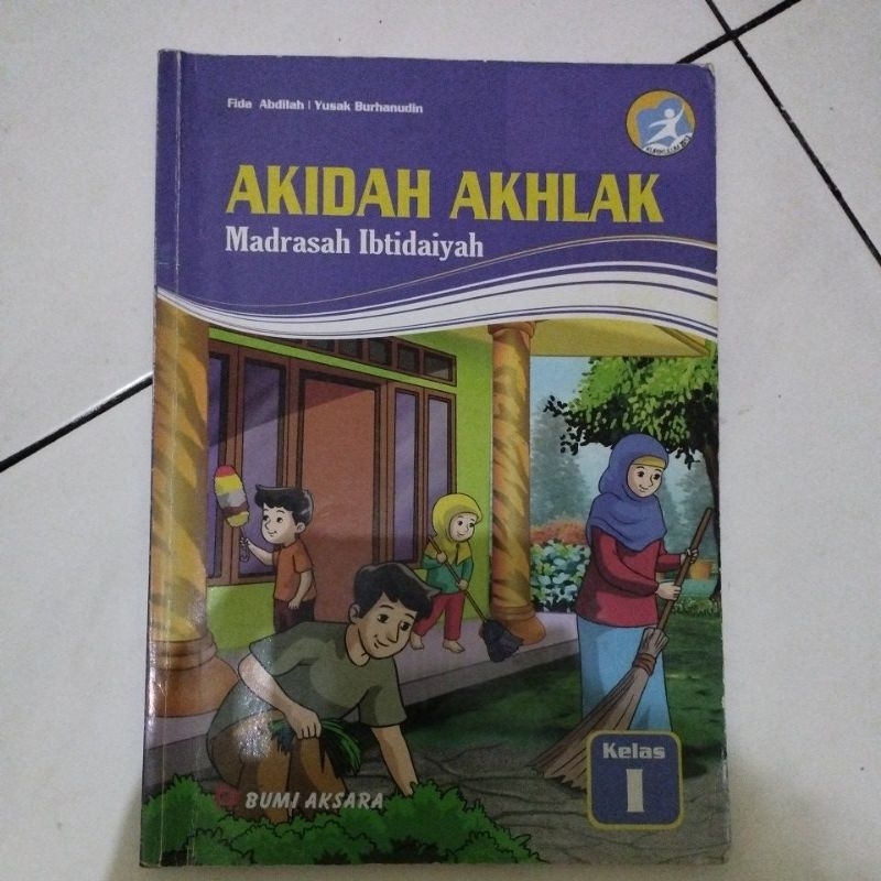 Buku Cetak Akidah Akhlak Kelas 1 SD