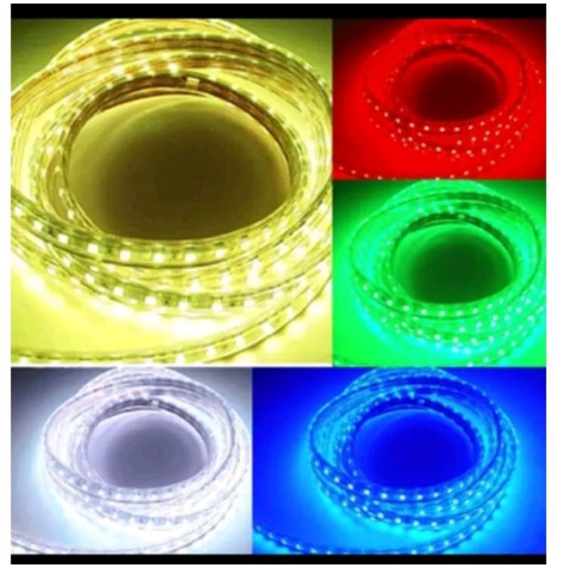 Led Strip Lampu Selang 5050 Led Paket 5 10 15 20 25 Meter Langsung Nyala lampu selang pohon outdoor