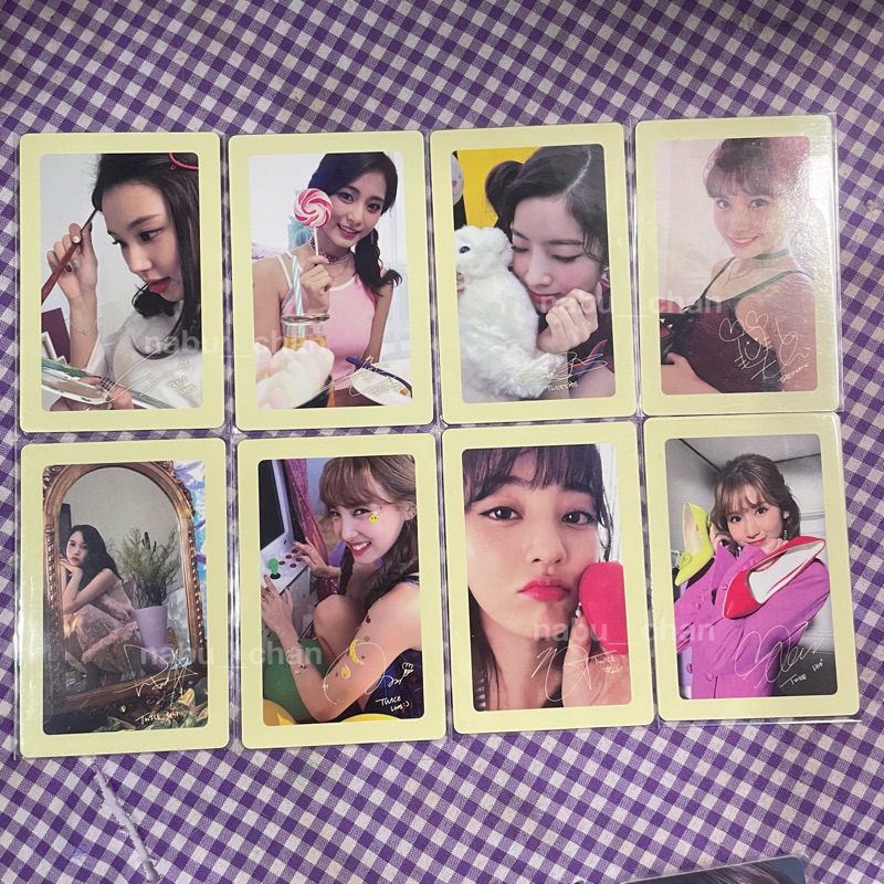 [TAKE ALL ONLY] twice twicetagram jyp shop benefit photocard pc sana jihyo momo nayeon mina dahyun t