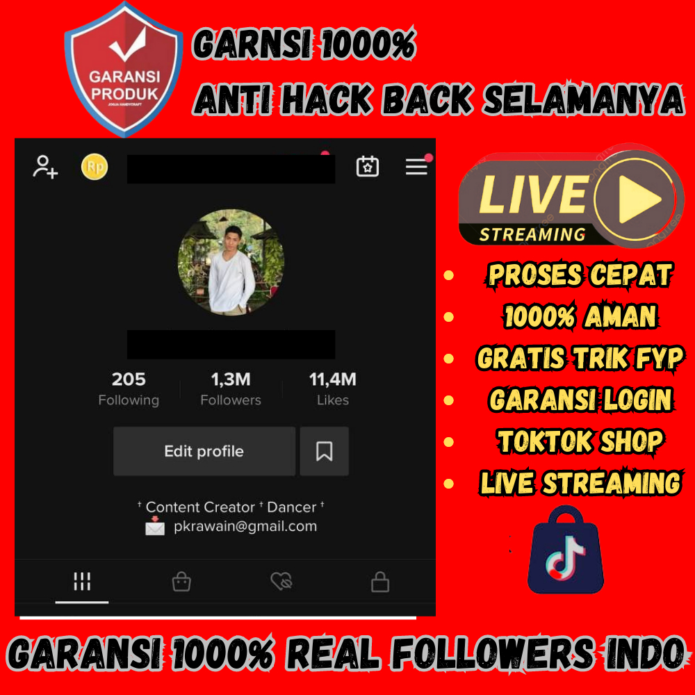 Gratis Trik Fyp Akun Tiktok Follower Real Aktif Indonesia