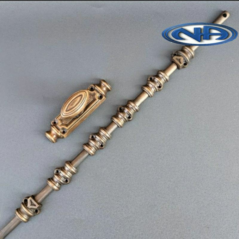 Kunci Gembok Espanyolet Antik Bahan Kuningan