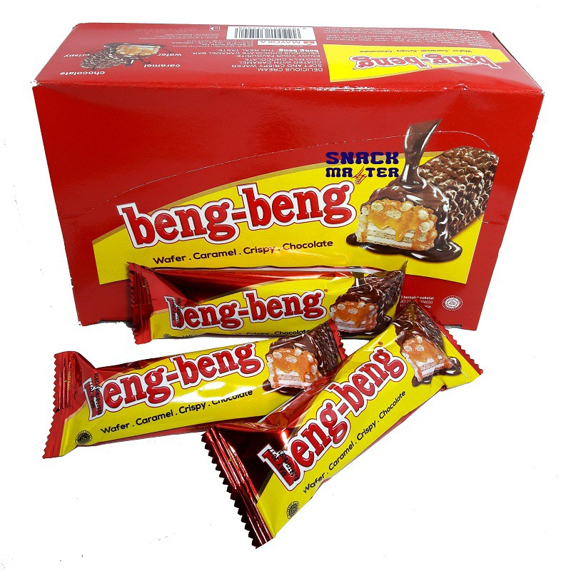 

Beng Beng Extra Chocolate & Caramel 1 box isi 17 pcs