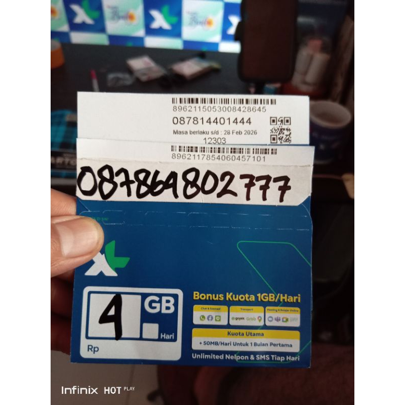 Nomor Cantik XL Axis