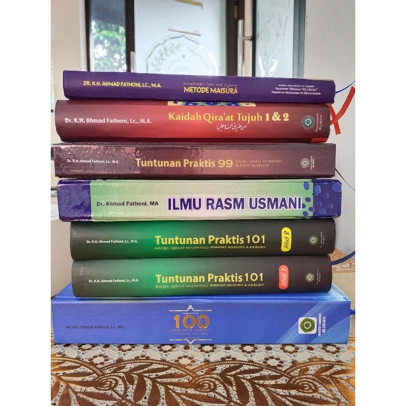 Enam Judul Buku Qiraat dan Rasm Usmani Karya KH Fathoni