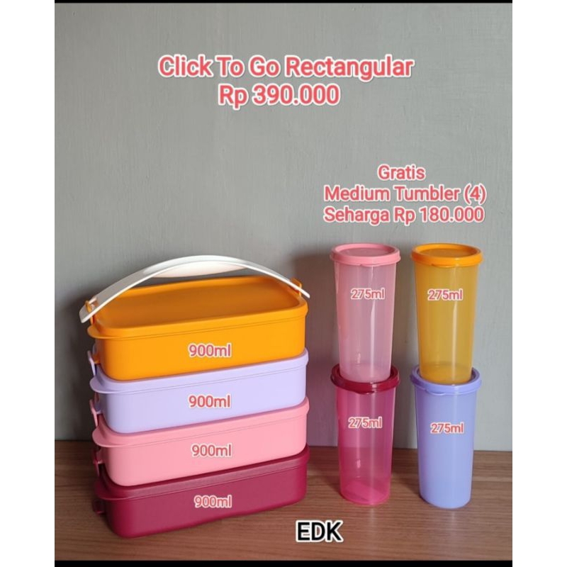 Tupperware click to go