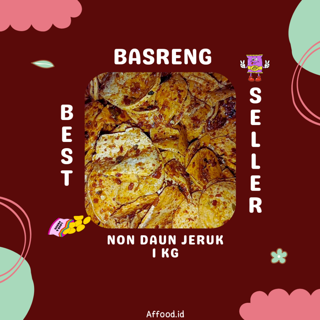 

BASRENG NON DAUN JERUK (1 KG) by Affood.id