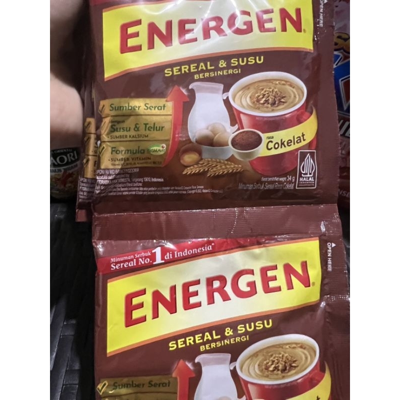 

Energen Coklat 1 Renceng (6 pcs)