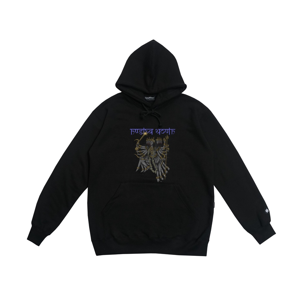 HUSTED YOUTH ETHILAR BLACK HOODIE