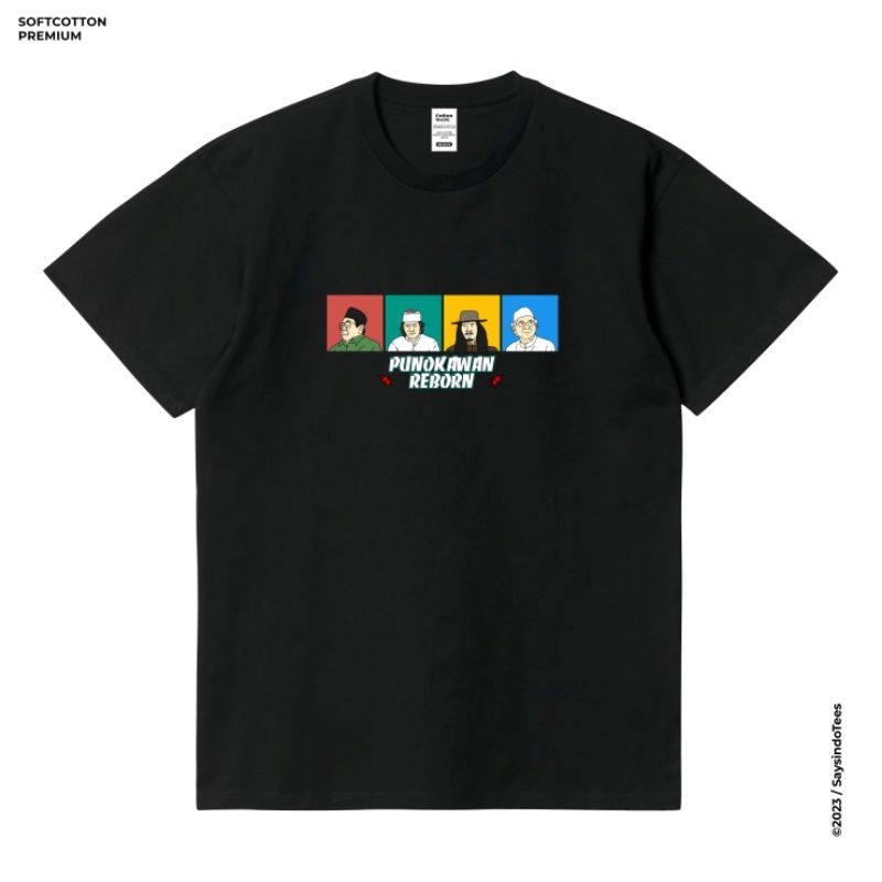 KAOS PUNOKAWAN REBORN / KAOS SANTRI MAIYAH / KAOS DAKWAH ISLAMI / KAOS SANTRI SALAFY