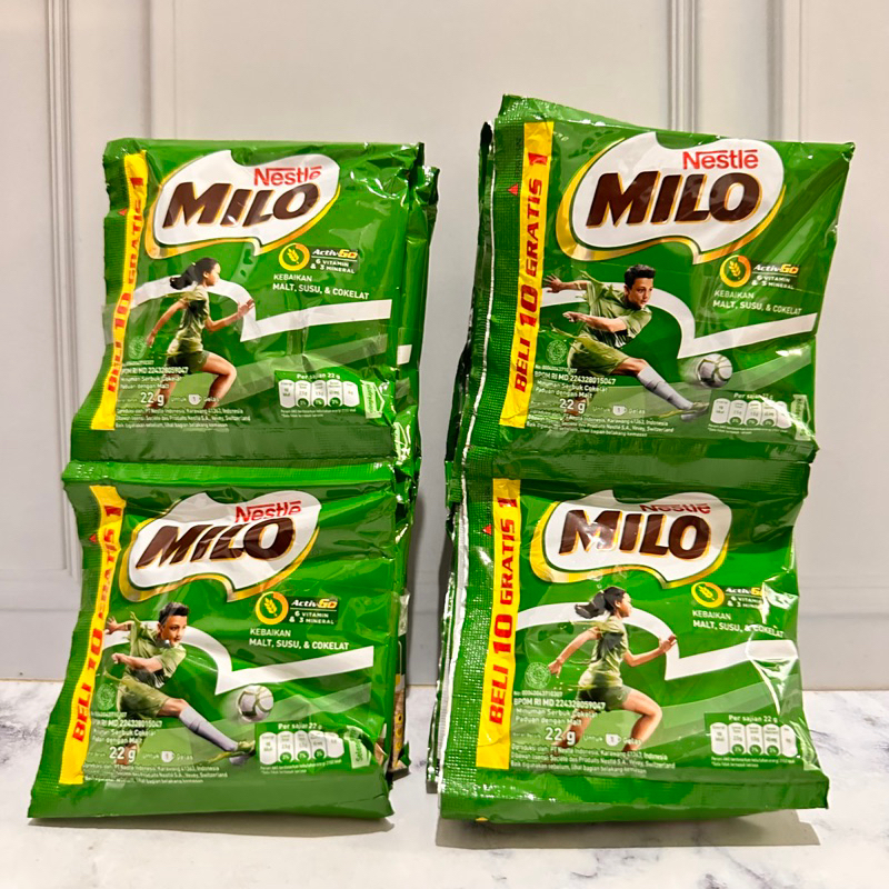 

[ PROMO ] Milo Sachet Renceng isi 10 pcs