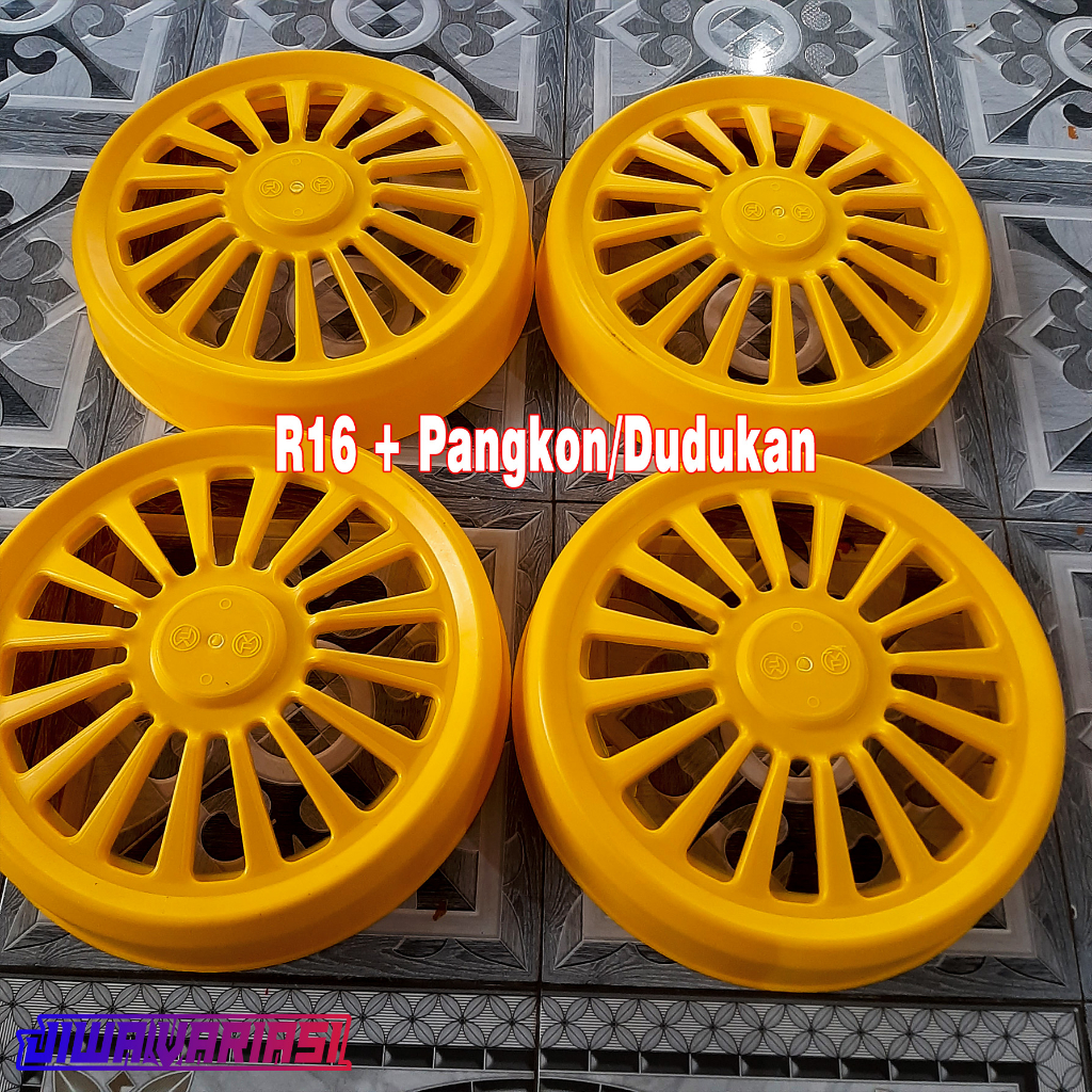 WILDOP,WHELDOF,DOP TRUK RING 16 DOKAR REBECCA NEW R16 PLASTIK TK ANTI PECAH
