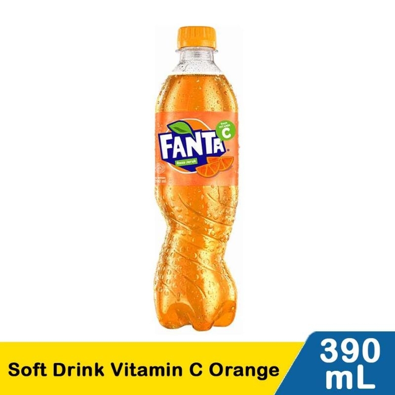 

Fanta Soft Drink Vitamin C Orange 390Ml