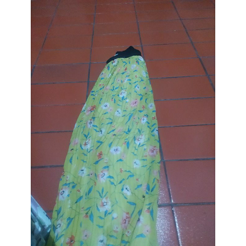 rok bunga sifon preloved