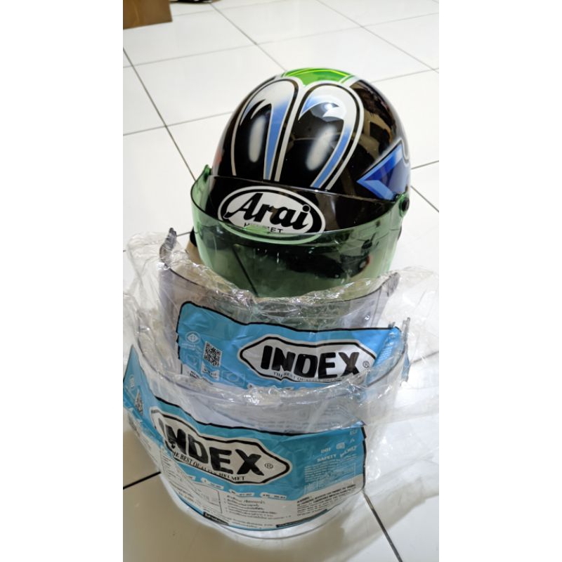 kaca helm index pretty lady smoke