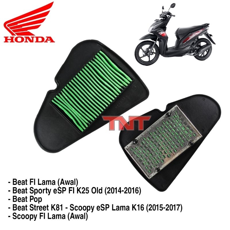 Filter udara Beat Fi beat street beatpop Scoopy fi saringan udara Beat 2014-2016 / Beat new Fi K81