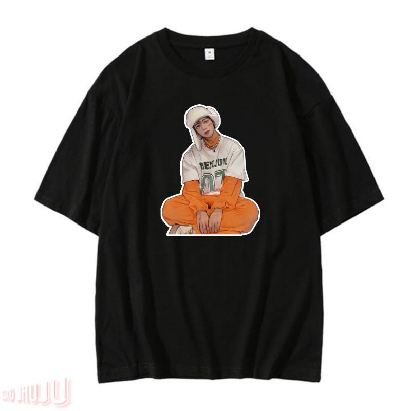 Kaos Renjun 07 Gambar Kartun Candy NCT Dream