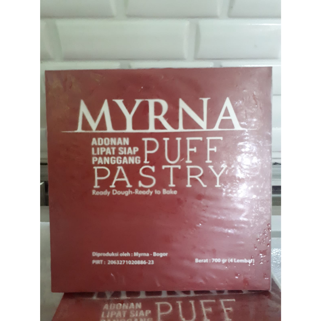 

Myrna Puff Pastry 700gr (4sheet) (KHUSUS PENGIRIMAN INSTAN COURIER)