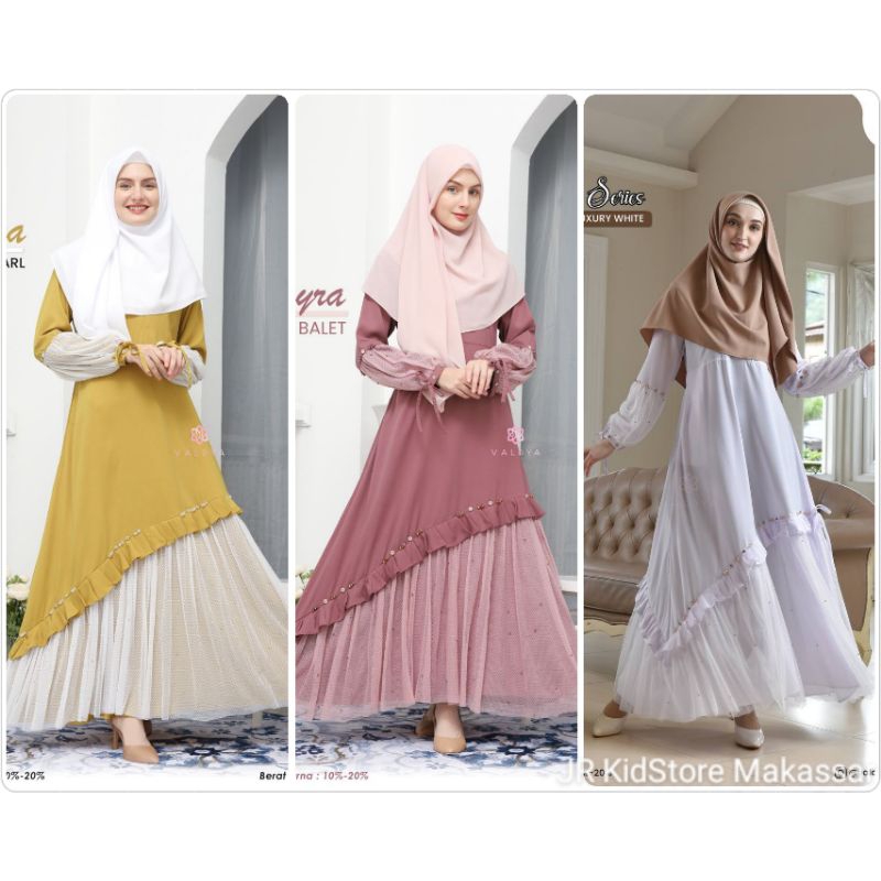 (READY STOCK) GAMIS CHAYRA BY VALDYA/FULL MANIK/GAMIS PREMIUM/GAMIS SULTAN/ IEDSERIES TERBARU