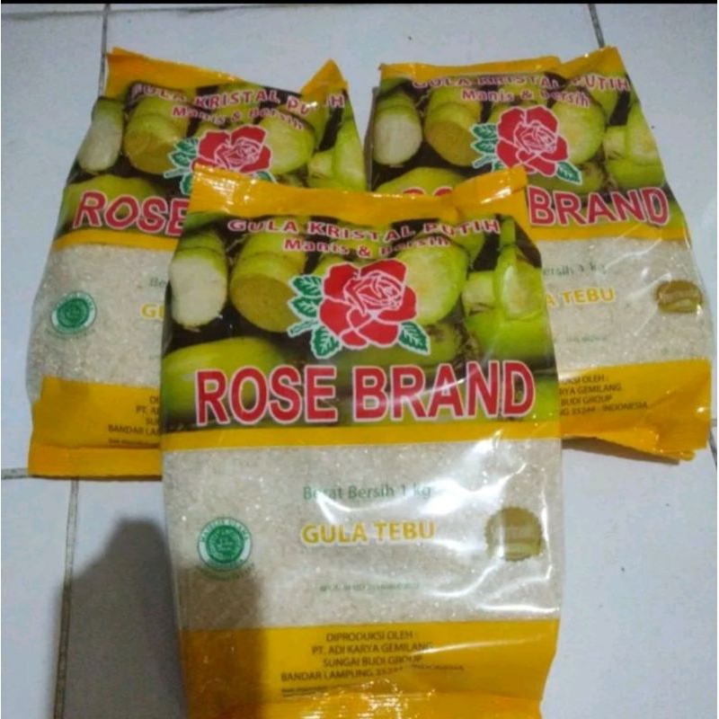 

gula pasir rose brand kuning 1kg