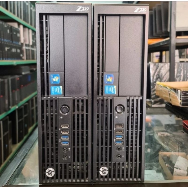 PC HP Z230 SFF CORE I7-4770 RAM 16GB SSD 256GB BERGARANSI