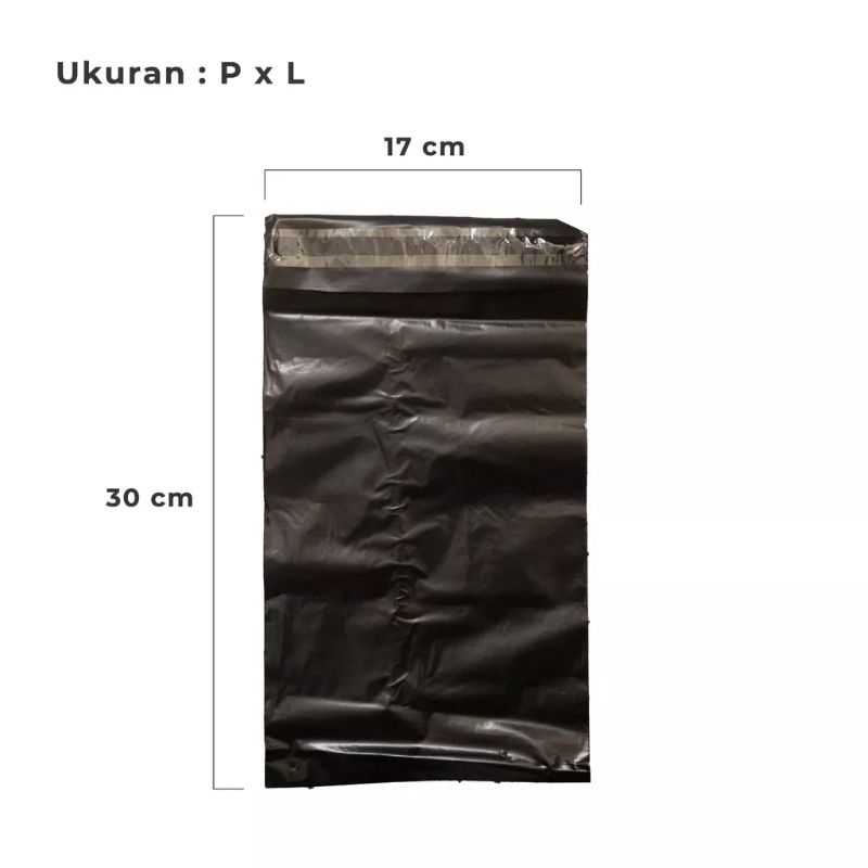 

PLASTIK PACKING Ukuran 17×30 POLYMAILER