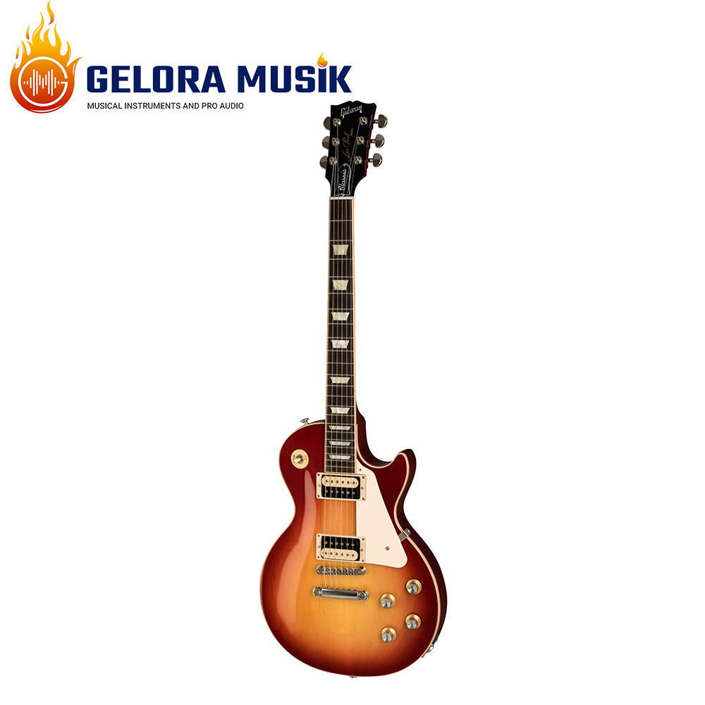 Gitar Elektrik Gibson Les paul Classic   Heritage Cherry Sunburst w/Case LPCS00HSNH1