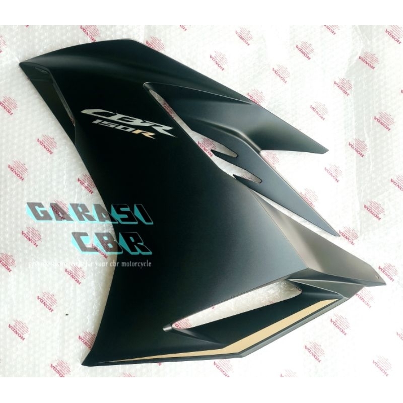 Cover Body Samping CBR 150R K45R Hitam Doft- Cowl Set Middle CBR K45R - Sayap Fairing samping CBR 15